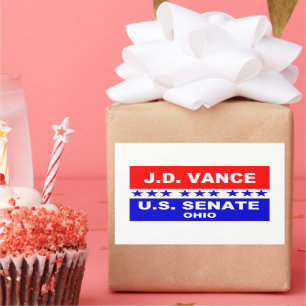 J.D. Vance U.S. Senate Ohio 2022 Rectangular Sticker