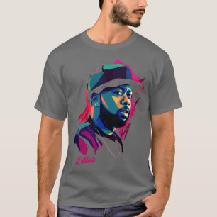 J Dilla Original Hip Hop Fan Design T-Shirt