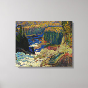 J.E.H. MacDonald - Falls, Montreal River, 1920. Canvas Print