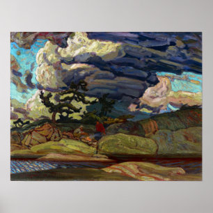 J.E.H. MacDonald The Elements Poster