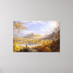 J. F. CROPSEY Starrucca Viaduct, Pennsylvania 1865 Canvas Print