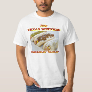 J&G Texas Weiners - Jersey's Best Chilli Dogs Tee