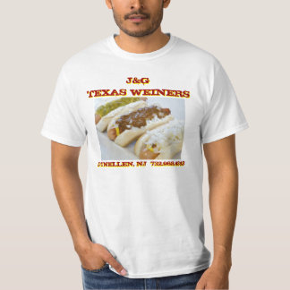 J&G Texas Weiners - Jersey's Best Chilli Dogs Tee