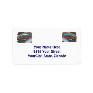 J & H "WIG LIT" Vintage Saltwater Lure Items Label