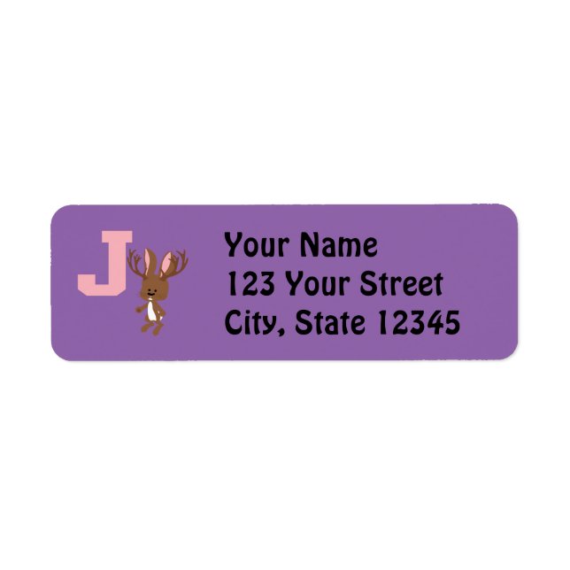 J is for Jackalope (Front)