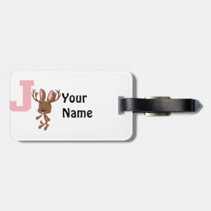 J is for Jackalope Luggage Tag