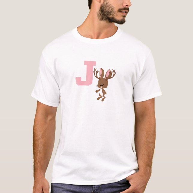 J is for Jackalope T-Shirt (Front)