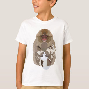 J is for Japanese Macaque T-Shirt