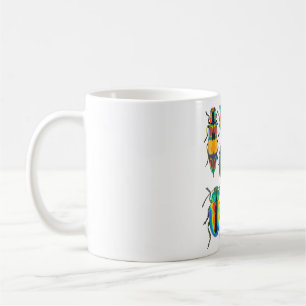 J is for Jewel Beetle Coffee Mug