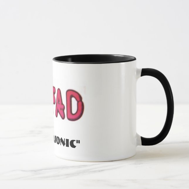 J.J. FAD RINGER MUG WITH LOGO (Right)