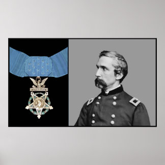 J.L. Chamberlain and The Medal Of Honour Poster