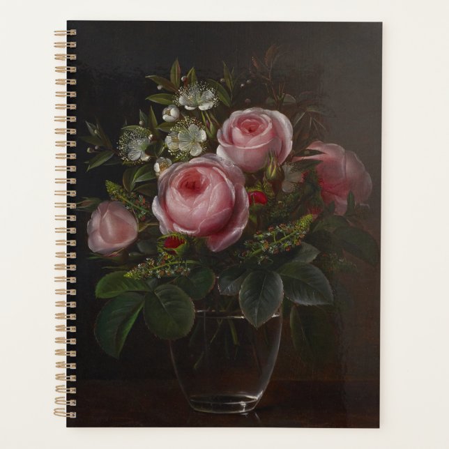 J.L. Jensen - Roses and Tree Anemones in a ... Planner (Front)