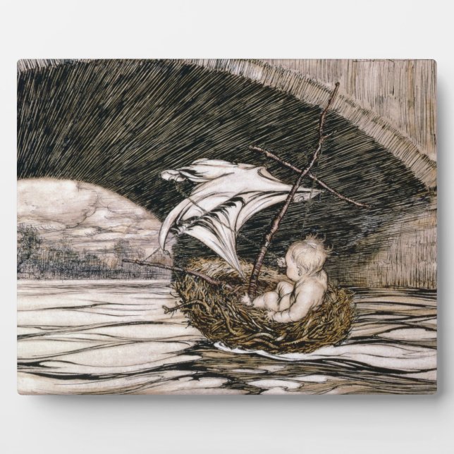 J.M. Barrie | 'He Passed Under the Bridge and Came Plaque (Front)