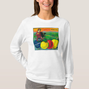 J.M.L. Apple Crate LabelWatsonville, CA T-Shirt