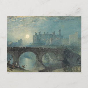 J.M.W. Turner - Alnwick Castle Postcard