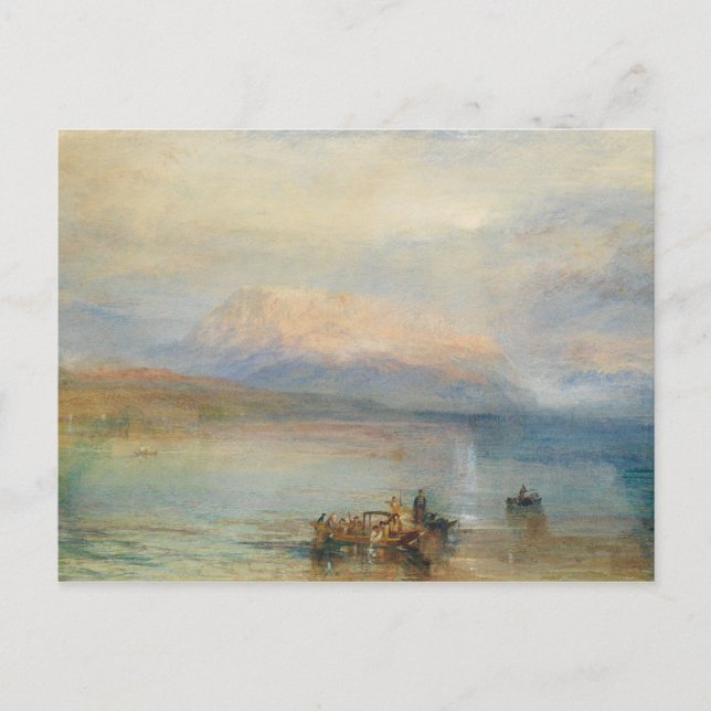 J. M. W. Turner - The Red Rigi Postcard (Front)