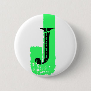 J Monogram - Customisable button