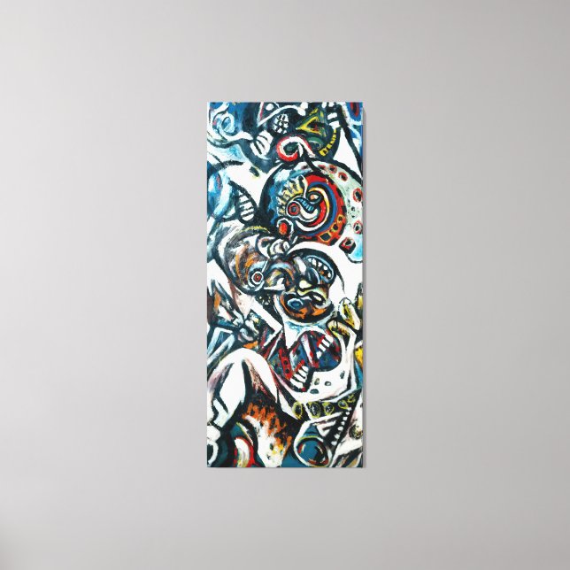 J. P. - BIRTH - c. 1941 - Abstract Expressionism - Canvas Print (Front)