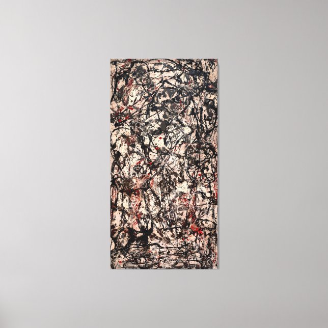 J. P. - ENCHANTED FOREST - 1947 - Abstract -       Canvas Print (Front)