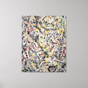 J. P. - EYES IN THE HEAT - 1946 - Action painting- Canvas Print