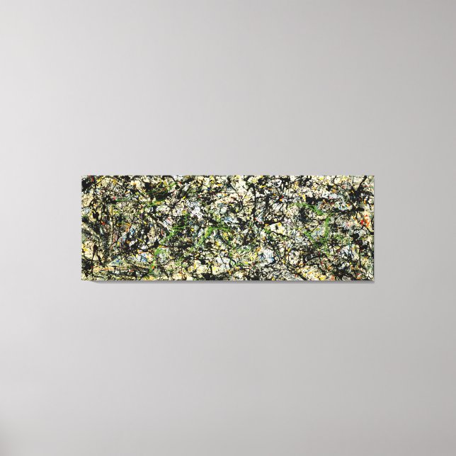 J. P. - LUCIFER - 1947 - Abstract Expressionism - Canvas Print (Front)