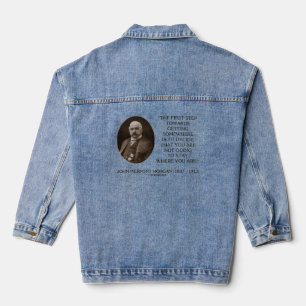 J.P. Morgan First Step Towards Getting Somewhere Denim Jacket