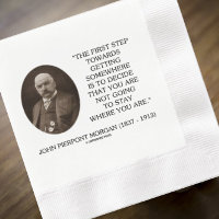 J.P. Morgan First Step Towards Getting Somewhere