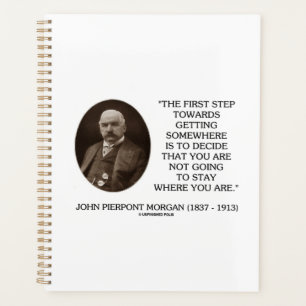J.P. Morgan First Step Towards Getting Somewhere Planner