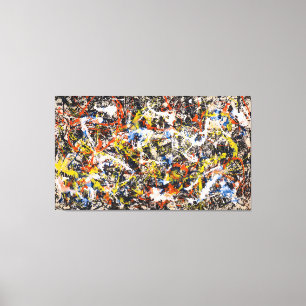 J. P. - Number 10 (Convergence) - 1952 -   Canvas Print