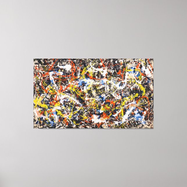 J. P. - Number 10 (Convergence) - 1952 -   Canvas Print (Front)