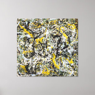 J. P. - Number 11 - 1949 - Action painting - Canvas Print