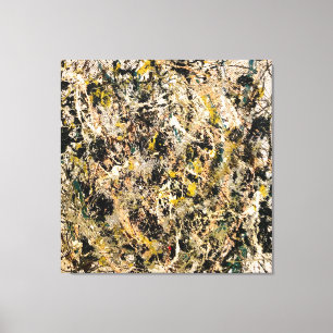 J. P. - Number 11 - 1950 - Action painting - Canvas Print
