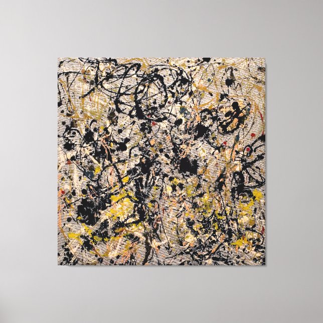 J. P. - Number 20 - 1950 - Action painting - Canvas Print (Front)