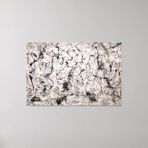 J. P. - Number 28 - 1950 - Action painting - Canvas Print