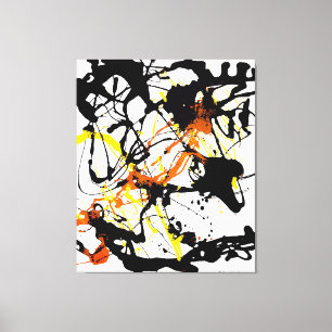 J. P. - Number 29 - 1949 - Action painting - Canvas Print