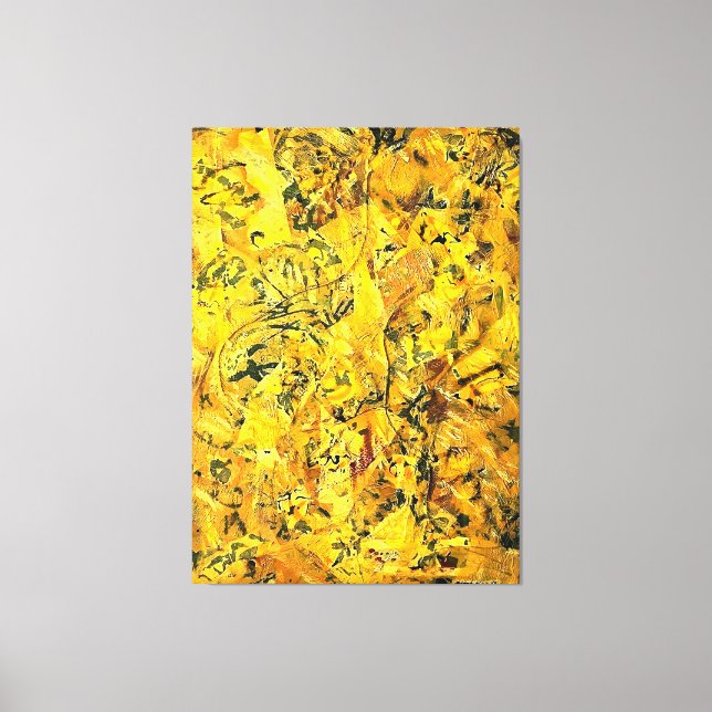 J. P. - Number 2 - 1951 - Abstract Expressionism - Canvas Print (Front)