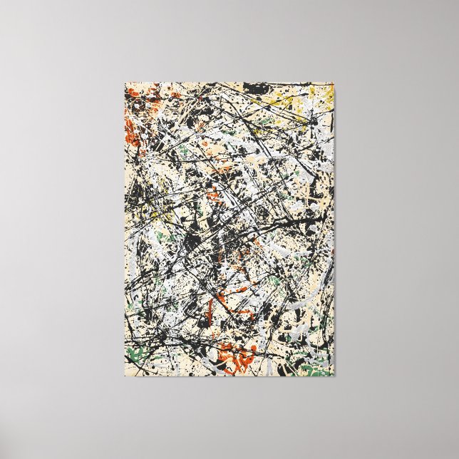  J. P. - Number 32 - 1949 - Action painting - Canvas Print (Front)