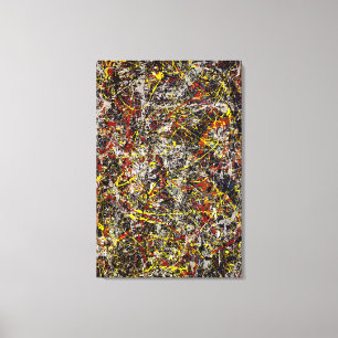 J. P. - Number 5 - 1948 - Action painting - Canvas Print