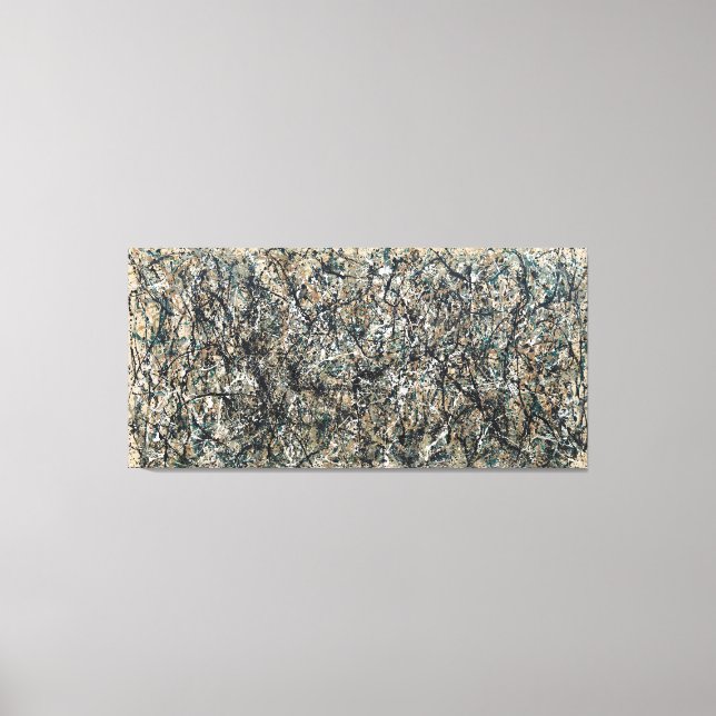 J. P. - ONE Number 30 - 1950 - Action painting - Canvas Print (Front)