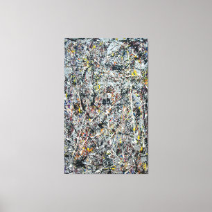 J. P. - PHOSPHORESCENCE - 1947 - Abstract Expressi Canvas Print