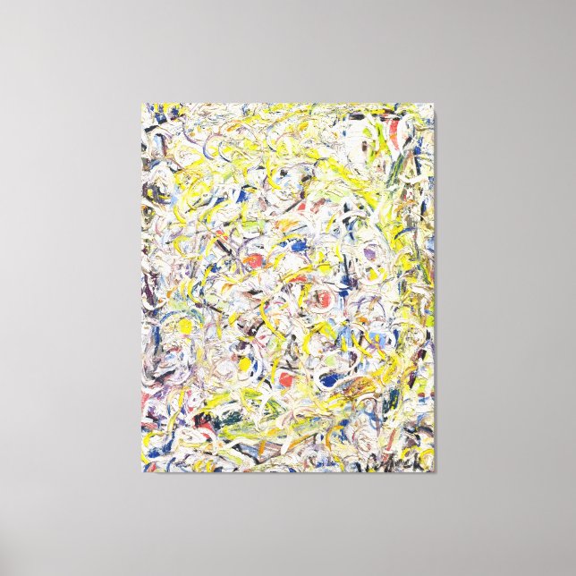 J. P. - SHIMMERING SUBSTANCE - 1946 -      CANVAS PRINT (Front)