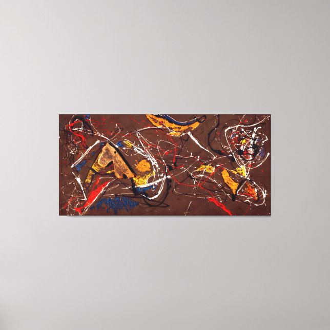 J. P. - THE WOODEN HORSE - Number 10 A - 1948 -  Canvas Print (Front)