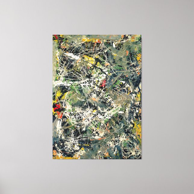 J. P. - UNTITLED - 1949 - Abstract Expressionism - Canvas Print (Front)