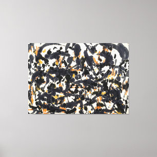 J. P. - UNTITLED - c. 1951 - Abstract - Canvas Print