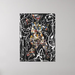 J. P. - Untitled (Cut-Out Figure) - 1948 - Canvas Print