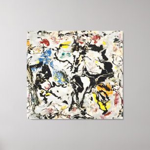 J. P. - UNTITLED (SMALL COMPOSITION) - ca. 1949 -  Canvas Print