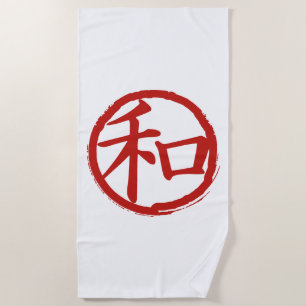 J-Peace Beach Towel