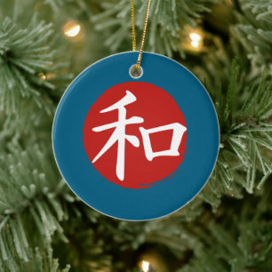 J-Peace Ceramic Tree Decoration