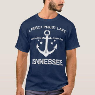 J PERCY PRIEST LAKE TENNESSEE Funny Fishing Gift T-Shirt