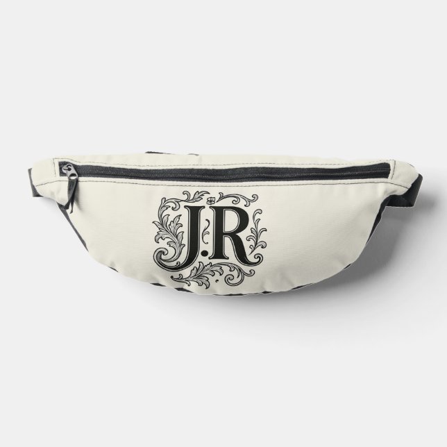 J.R Initials with Decor Bum Bags (Lay Down)